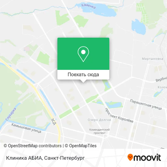 Карта Клиника АБИА