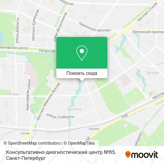 Карта Консультативно-диагностический центр №85