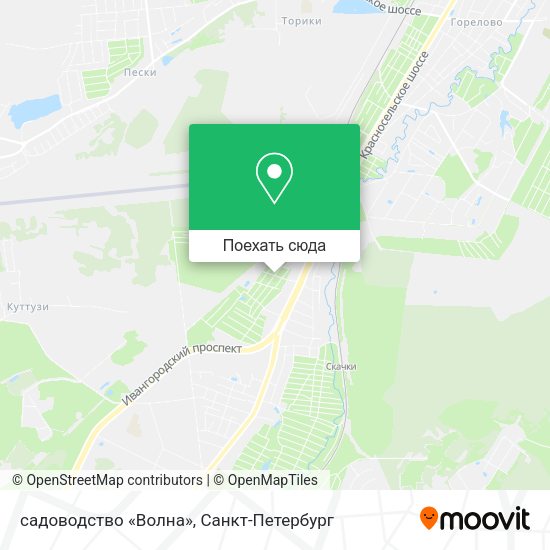 Карта садоводство «Волна»