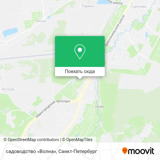 Карта садоводство «Волна»