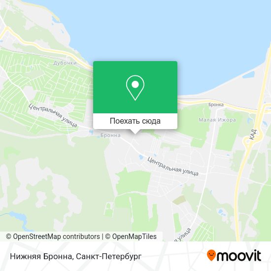 Карта Нижняя Бронна