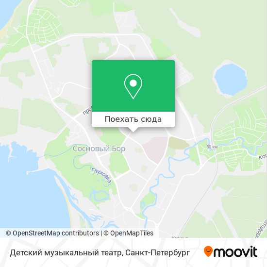 Карта Детский музыкальный театр