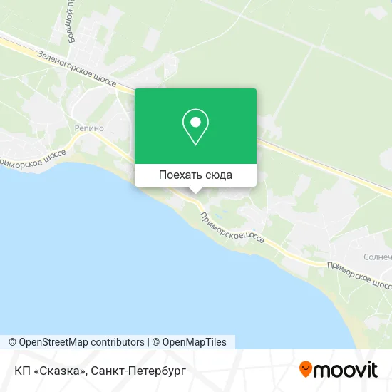 Карта КП «Сказка»