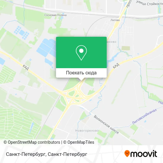 Карта Санкт-Петербург