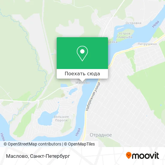 Карта Маслово