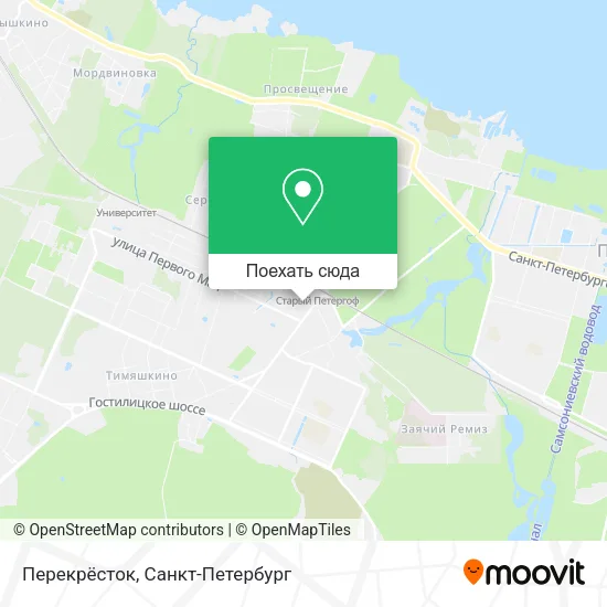 Карта Перекрёсток
