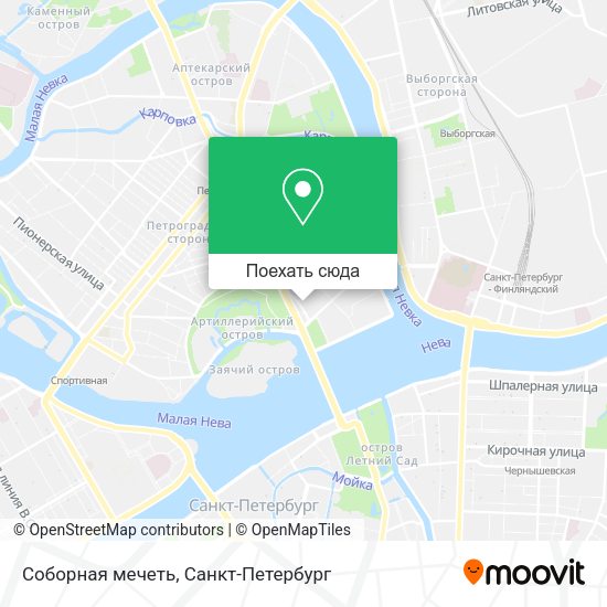 Карта Соборная мечеть