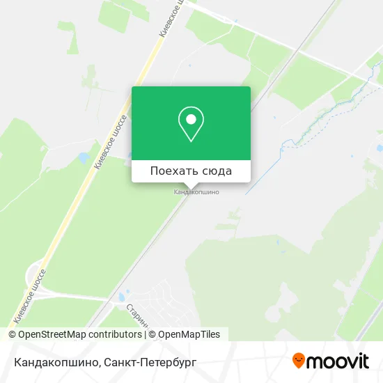 Карта Кандакопшино