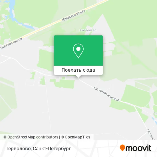 Карта Терволово