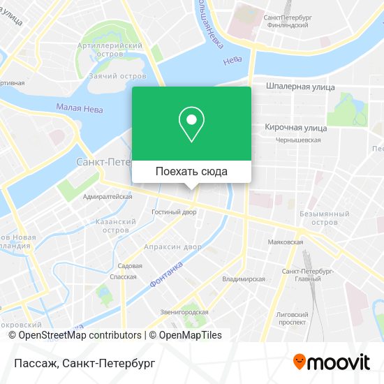 Карта Пассаж