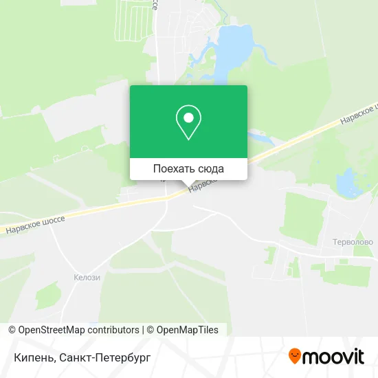 Карта Кипень