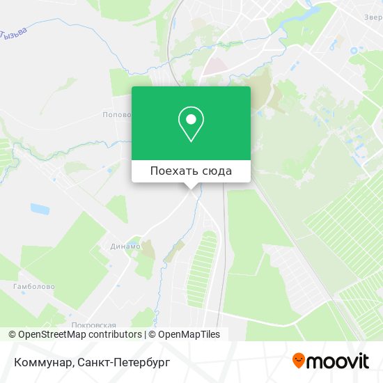 Карта Коммунар