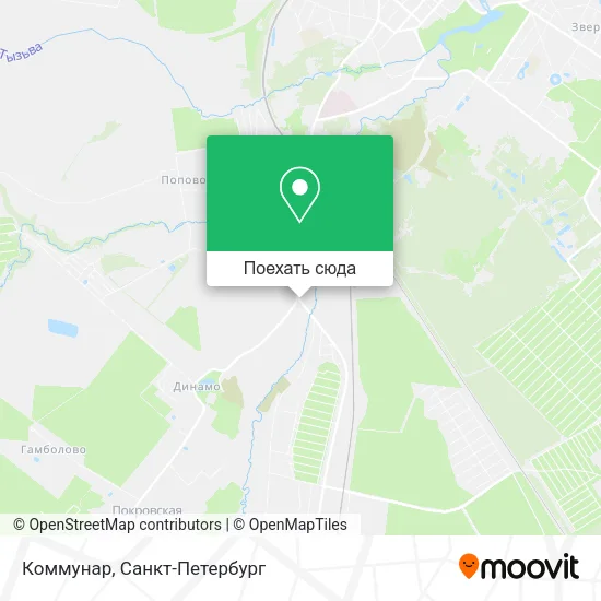 Карта Коммунар