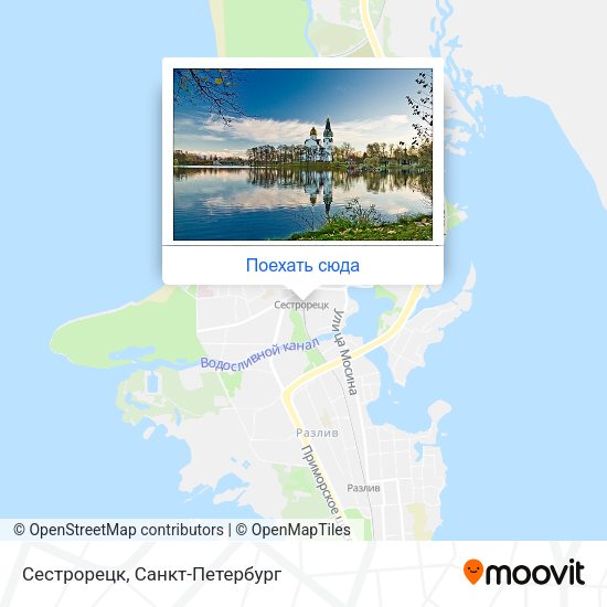 Карта Сестрорецк
