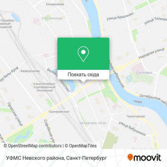 Карта УФМС Невского района