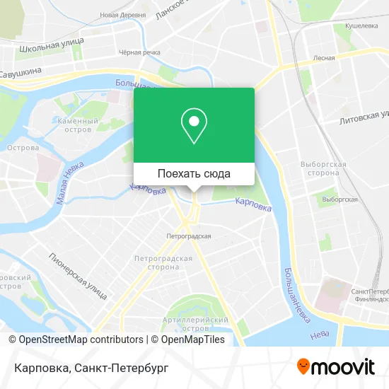 Карта Карповка