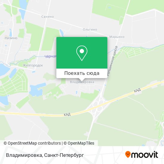 Карта Владимировка