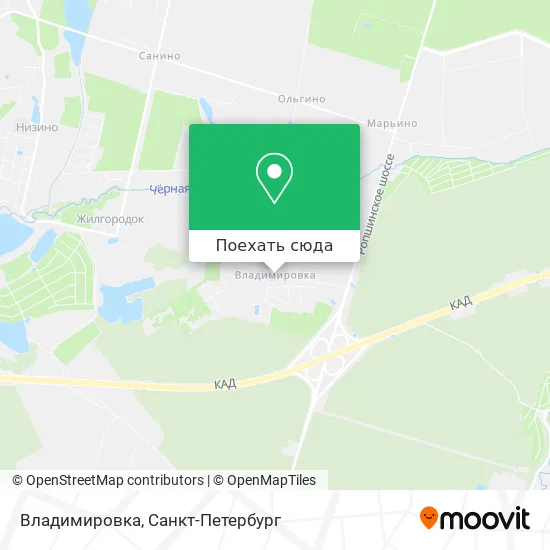 Карта Владимировка