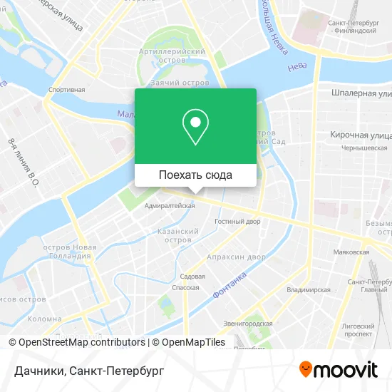 Карта Дачники