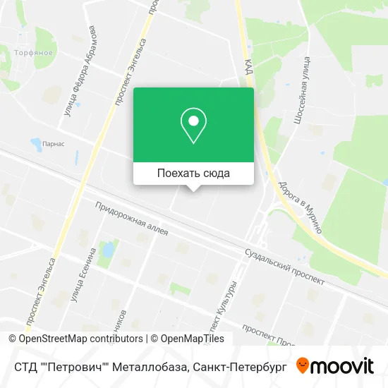 Карта СТД ""Петрович"" Металлобаза
