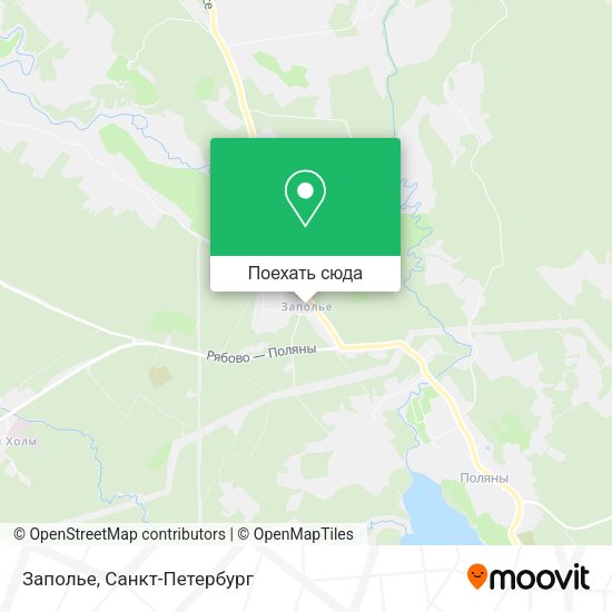 Карта Заполье