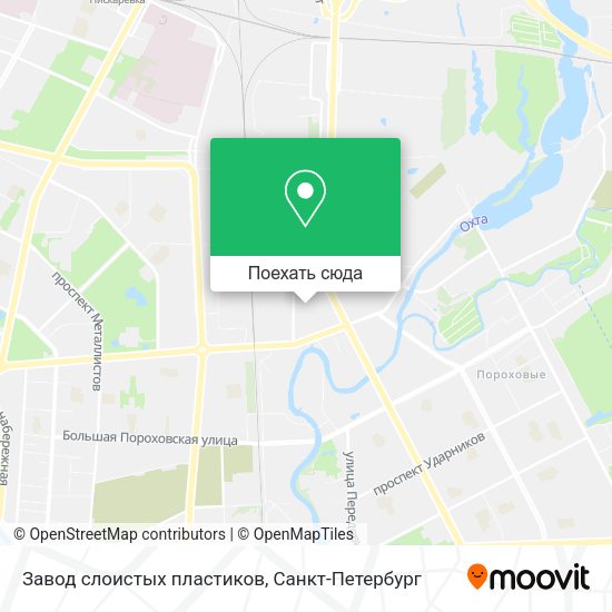 Карта Завод слоистых пластиков