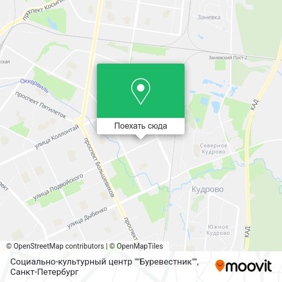 Карта Социально-культурный центр ""Буревестник""
