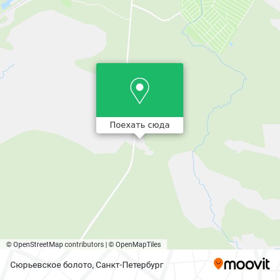 Карта Сюрьевское болото
