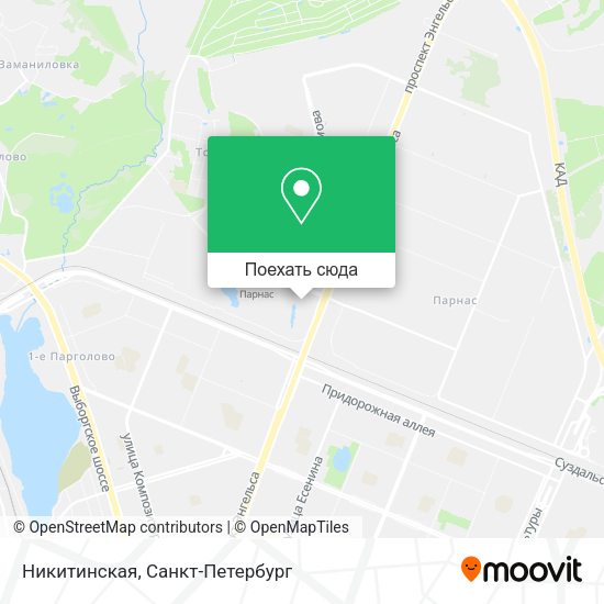 Карта Никитинская