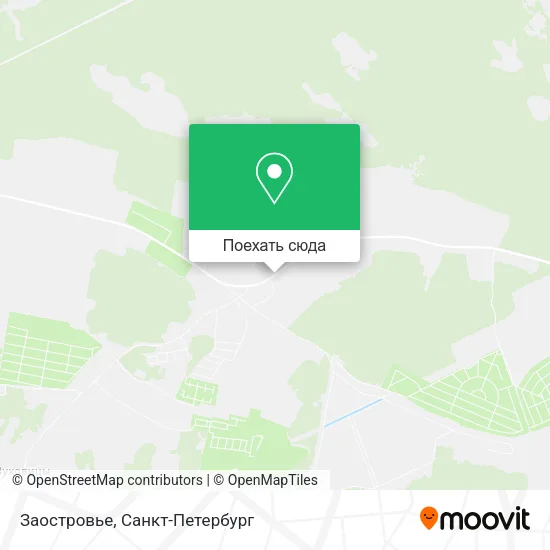 Карта Заостровье