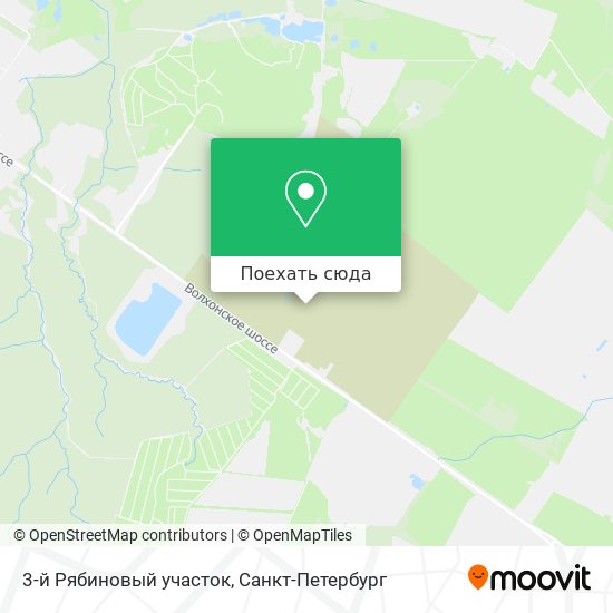 Карта 3-й Рябиновый участок