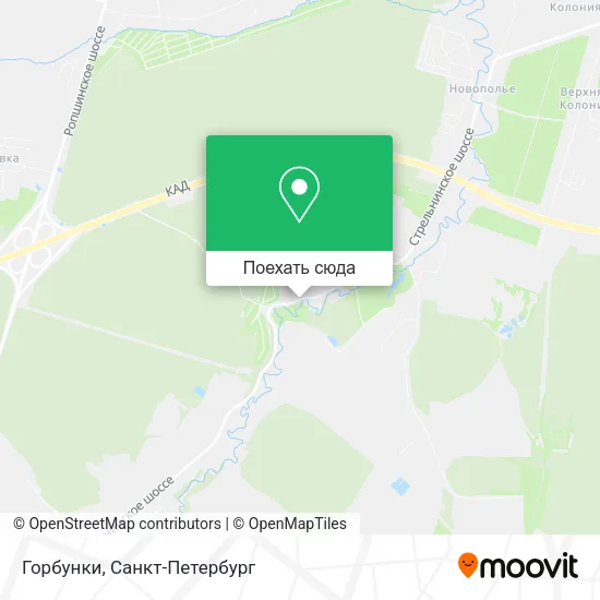 Карта Горбунки