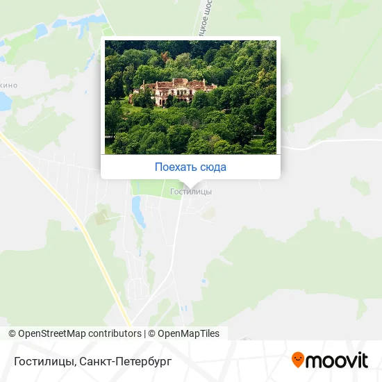Карта Гостилицы