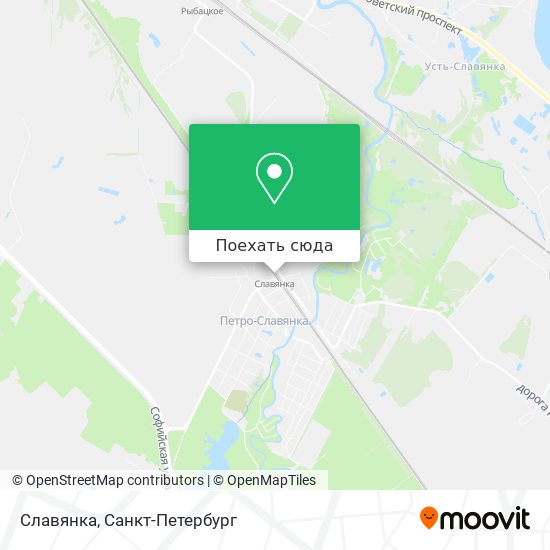 Карта Славянка