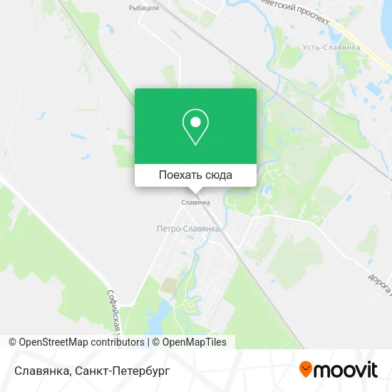 Карта Славянка