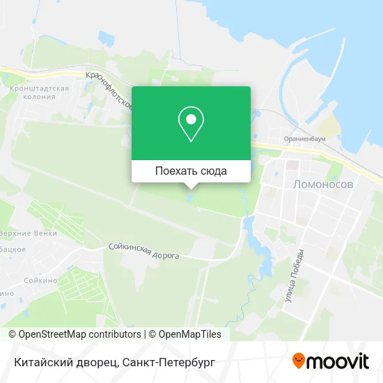 Карта Китайский дворец