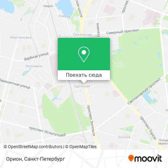 Карта Орион