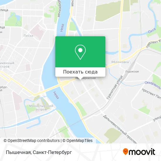 Карта Пышечная