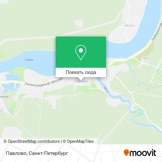 Карта Павлово