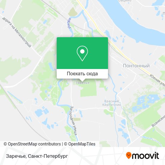 Карта Заречье