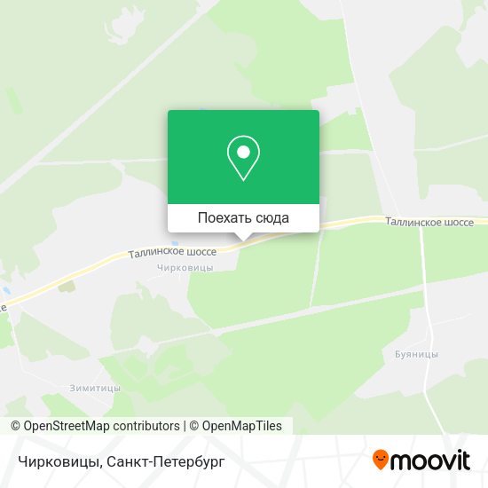 Карта Чирковицы