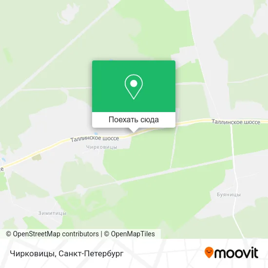 Карта Чирковицы