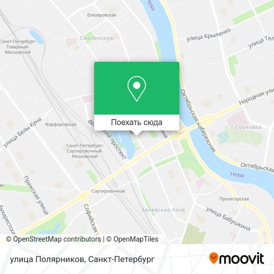 Карта улица Полярников