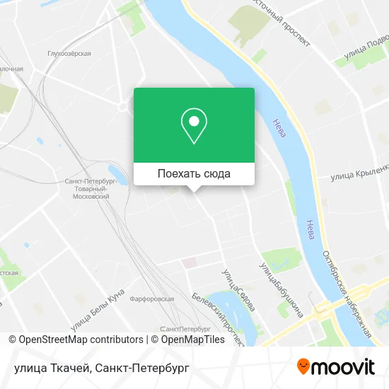 Карта улица Ткачей
