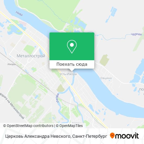 Карта Церковь Александра Невского
