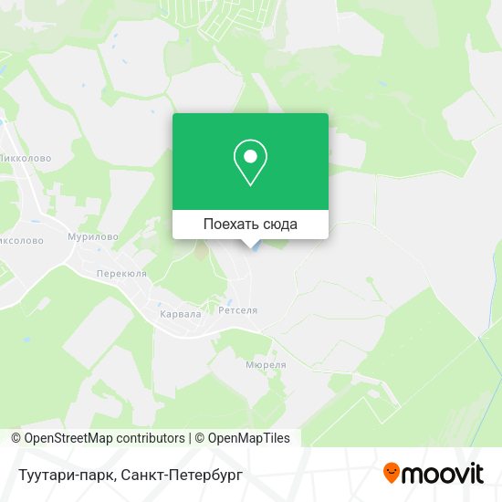 Карта Туутари-парк