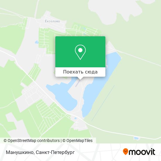 Карта Манушкино
