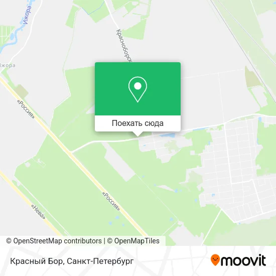 Карта Красный Бор