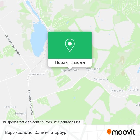Карта Вариксолово