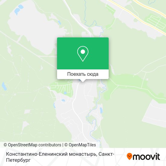 Карта Константино-Еленинский монастырь
